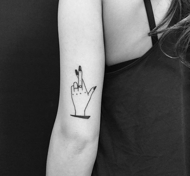 一组非常有个性的手臂纹身图案