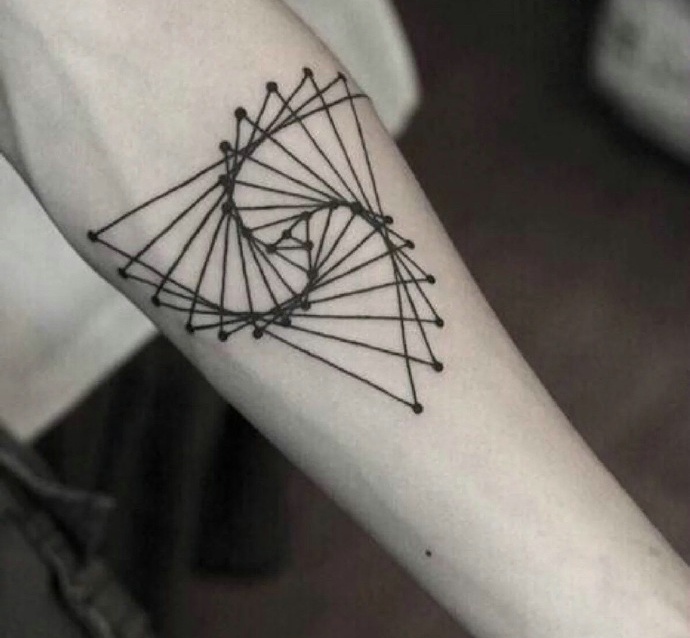 一组非常有意思的个性图腾纹身图案