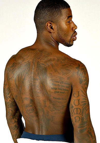 NBA篮球运动员们的帅气纹身图案