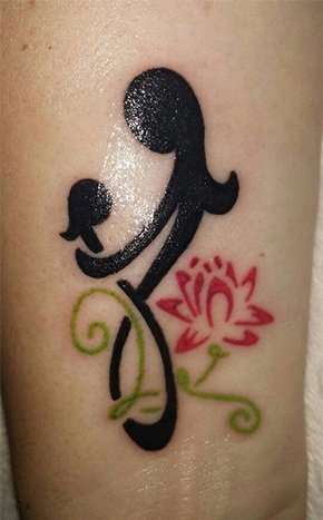 多款几何&#符号形状纹身图案