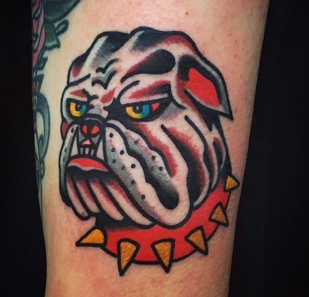 大胆明亮的动物纹身图案来自约书亚