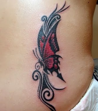 女性也喜欢帅气的部落图腾纹身图案女,女生