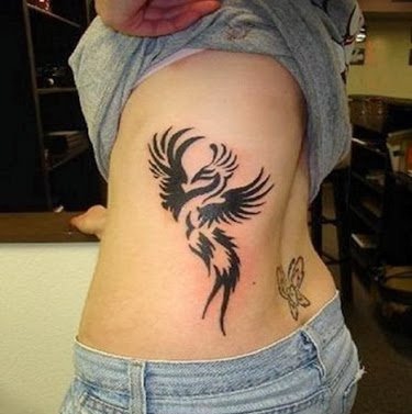 女性也喜欢帅气的部落图腾纹身图案女,女生