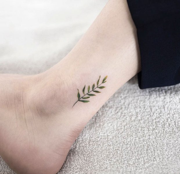 女生多款小清新纹身图案欣赏