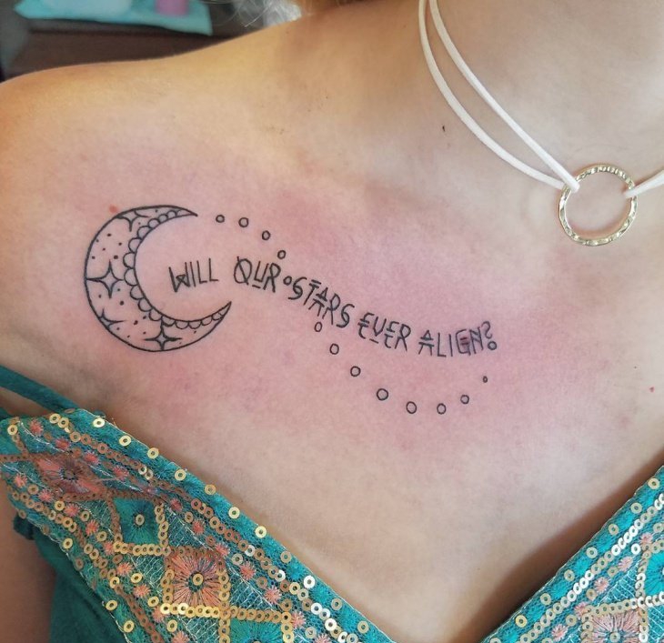 多款漂亮的星星纹身图案