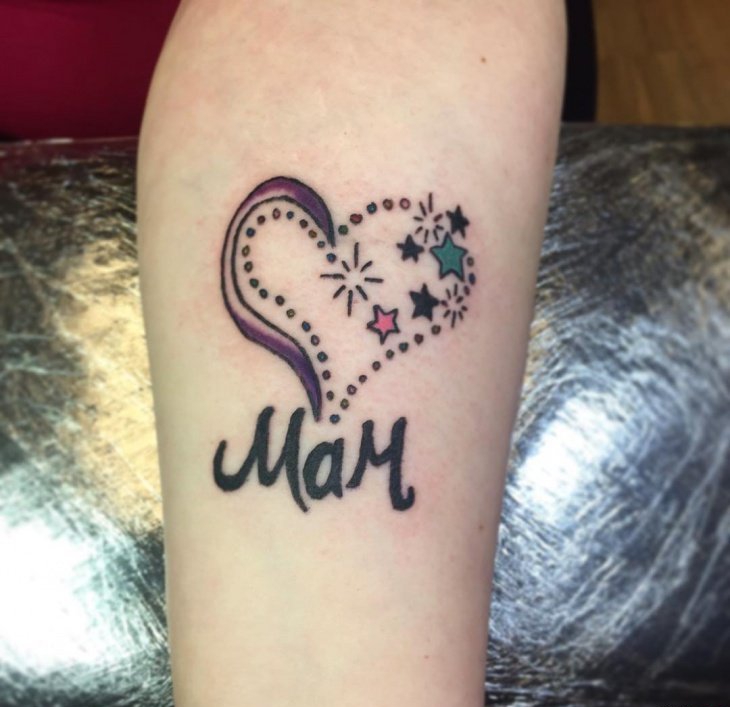 多款漂亮的星星纹身图案