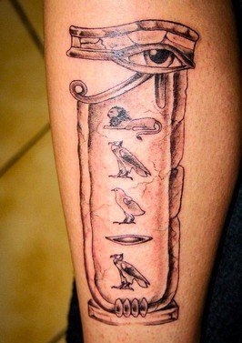 ?古埃及主题荷鲁斯之眼印章及艳后纹身图案缩略频道推荐图