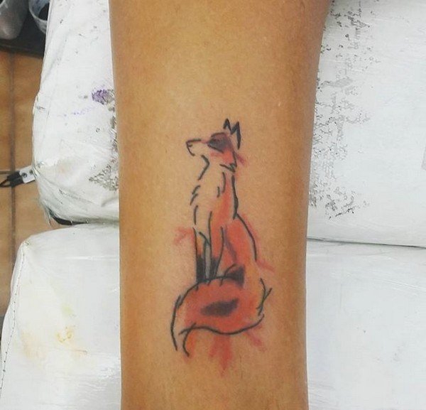 多款惊人的漂亮的水彩纹身图案