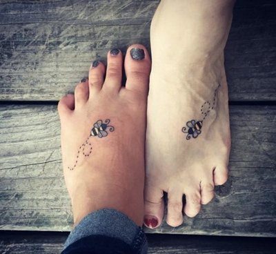 30款有关母女亲情主题纹身图案