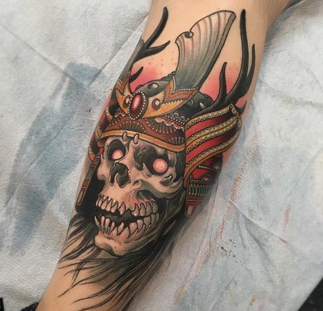 精致漂亮的新传统风格纹身图案欣赏