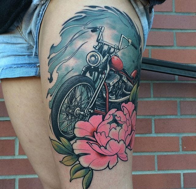 精致漂亮的新传统风格纹身图案欣赏