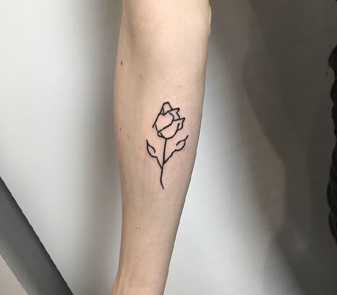 一组小清新简单低调的纹身图案