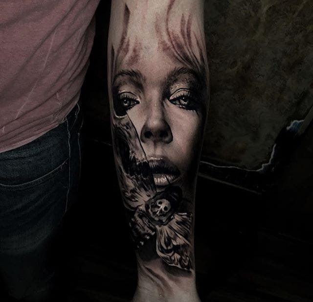 令人难以忘怀的超现实主义纹身图案来自于康诺利