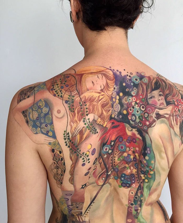 多款抽象绘画艺术风格纹身图案展示纹身艺术的一面