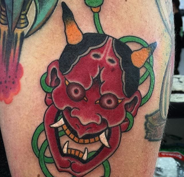 多款大胆的日本风格纹身图案