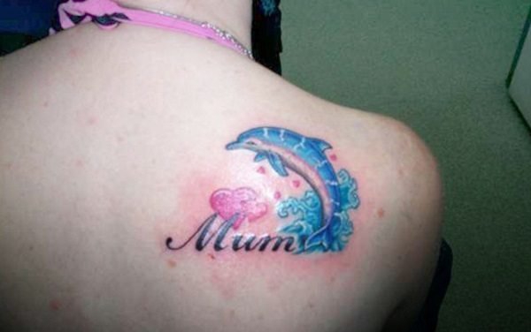 15款漂亮的海豚纹身图案