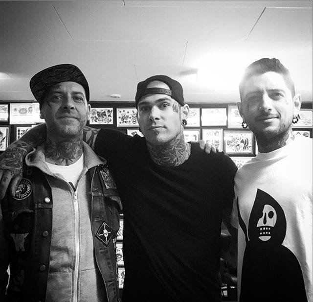 男生帅气的传统纹身图案来自纹身师马特