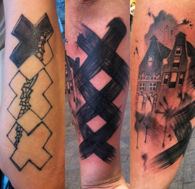 多款成功的精美的覆盖纹身图案