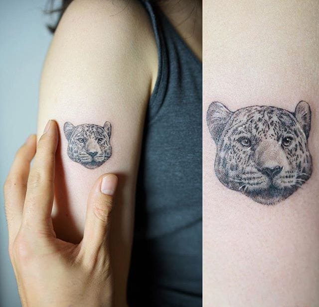 多款微型的极其精致的动物纹身图案