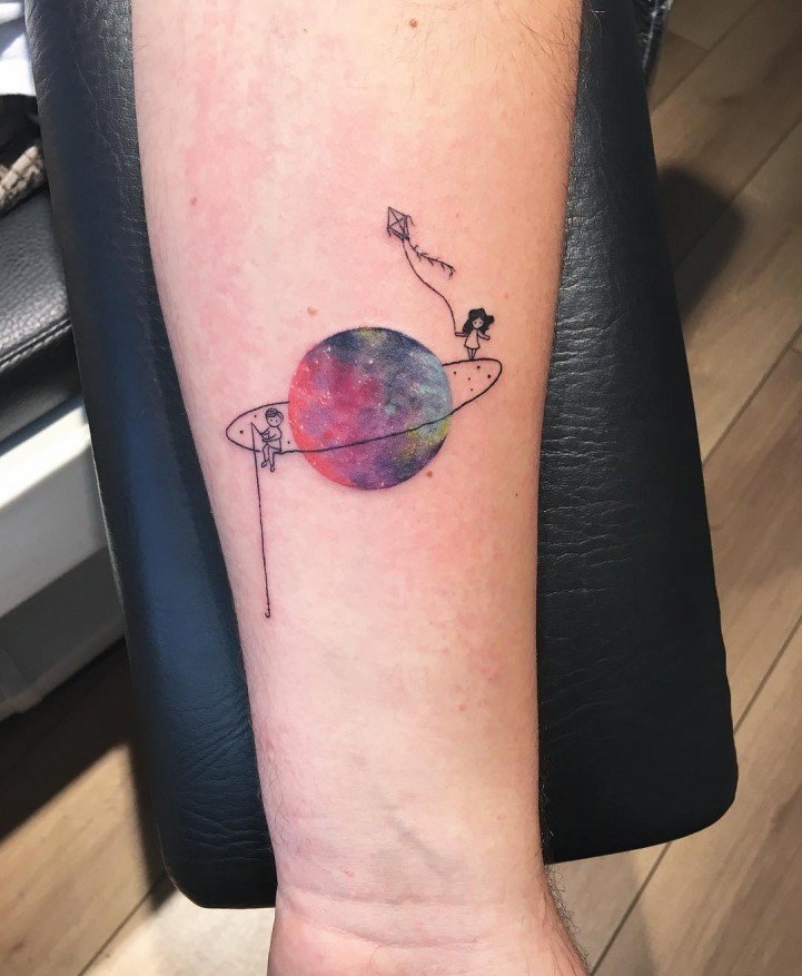 30款精美的手臂上的小圆形纹身图案