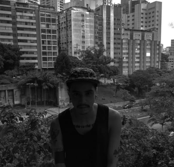 黑色风格几何同心圆形纹身图案来自丹尼尔松本