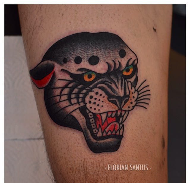 多款精美的古怪的动物纹身图案来自弗洛里安