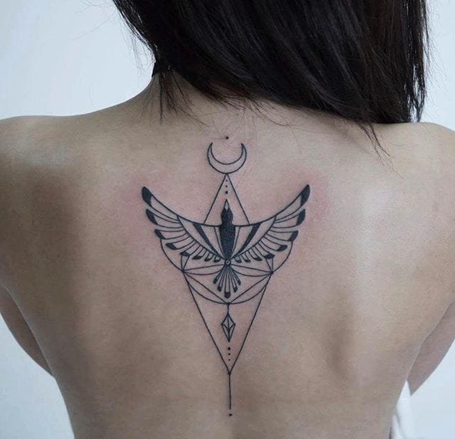 多款简约的风格图形纹身图案来自泽利娜