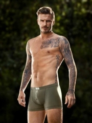 贝克汉姆半甲手臂个性纹身图案