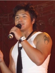 欧弟左手臂蝙蝠图腾纹身图案