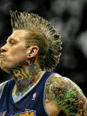 鸟人安德森全身彩绘纹身图案