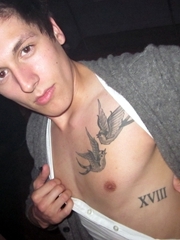 各种可爱的小燕子纹身图案欣赏