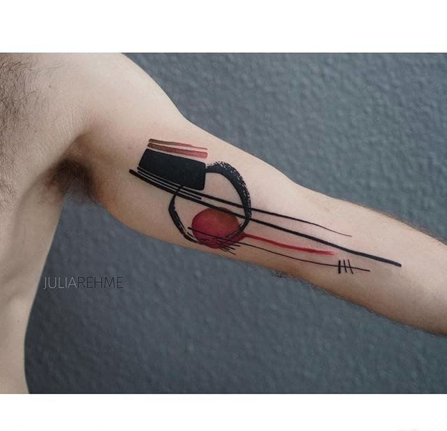 15个令人兴奋的抽象的纹身图案