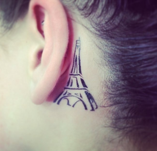 超个性的建筑物系列纹身图案