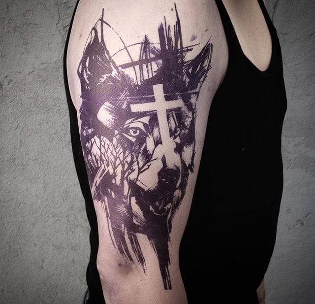 极其富有个性的一组简单纹身图案