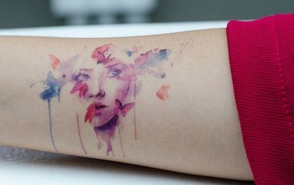 男生女生都喜爱的个性彩彩绘纹身图案