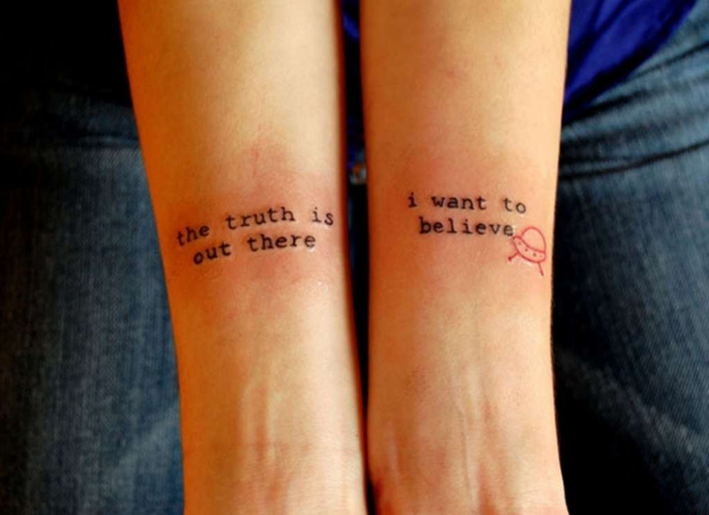 情侣小清新系列纹身图案