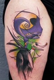 男生女生都喜爱的个性彩彩绘纹身图案