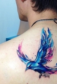 精致彩绘纹身图案