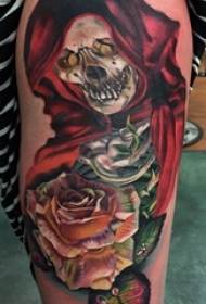 一组彩绘纹身技巧多元化个性纹身图案