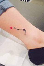 一组多元化个性星座白羊座纹身图腾的图案