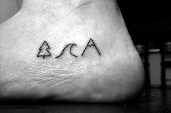 12款纹身黑白灰风格几何元素纹身简单纹身小图案