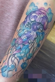 15款彩绘纹身技巧简单个性线条纹身图案大全