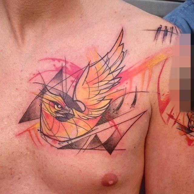 一组酷酷的彩绘技巧简单个性线条速写纹身图案大全