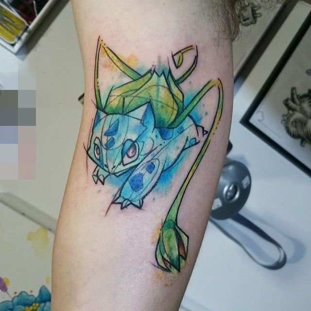 一组酷酷的彩绘技巧简单个性线条速写纹身图案大全