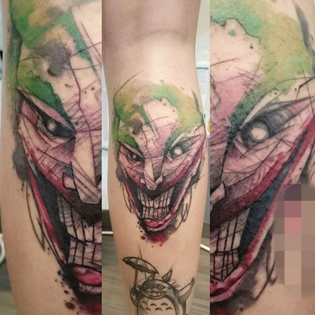 一组酷酷的彩绘技巧简单个性线条速写纹身图案大全