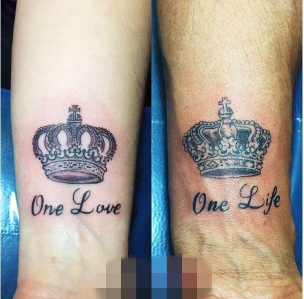 一组关于霸气女王的人物肖像纹身图案