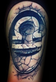 很酷的古代石雕与图腾纹身图案