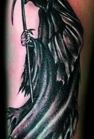 可怕的死神纹身图案