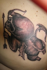 魔鬼小天使纹身图案