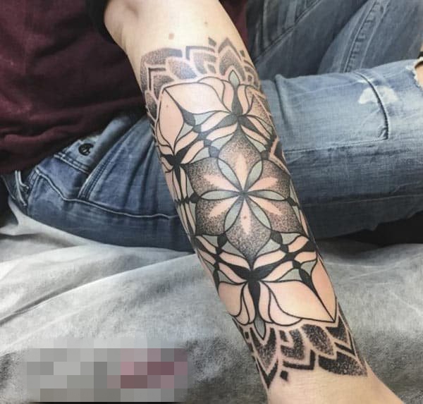 9款娇艳的彩绘技巧植物素材花朵纹身图案